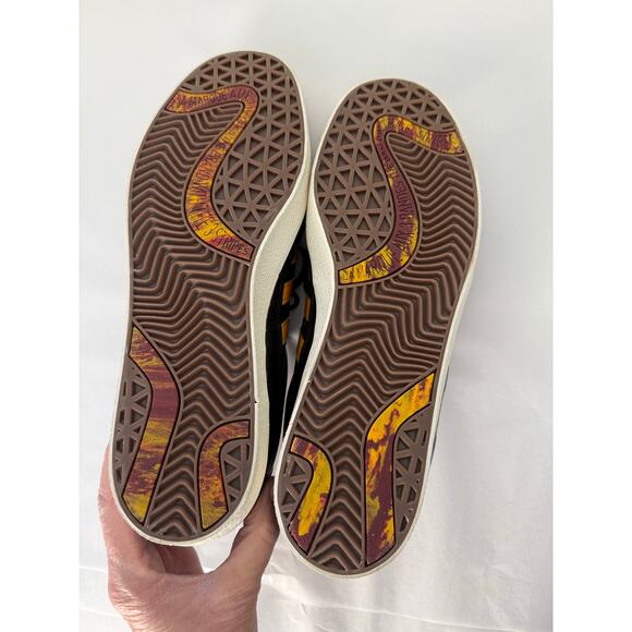 NEW Adidas Puig Indoor Black Shadow Red/Maroon/Yellow/Gold Men's 10.5 NWT - Picture 5 of 5